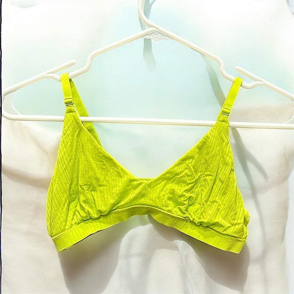 AERIE Lime Green Bralette MEDIUM